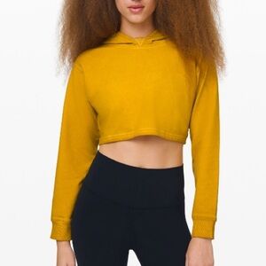 Lululemon “All Yours Cropped Hoodie” Size 6